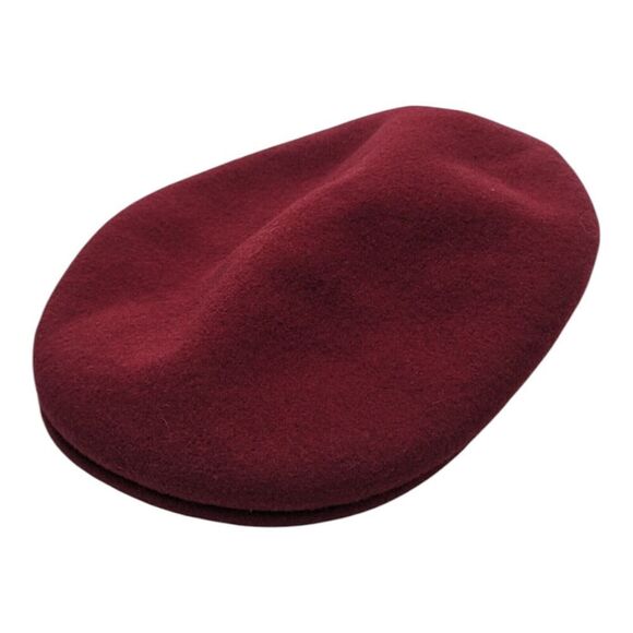 Kangol The Wool 504‎ Men's Driving Cap Hat 100% Wool Red XX Large 0258BC - Picture 2 of 6